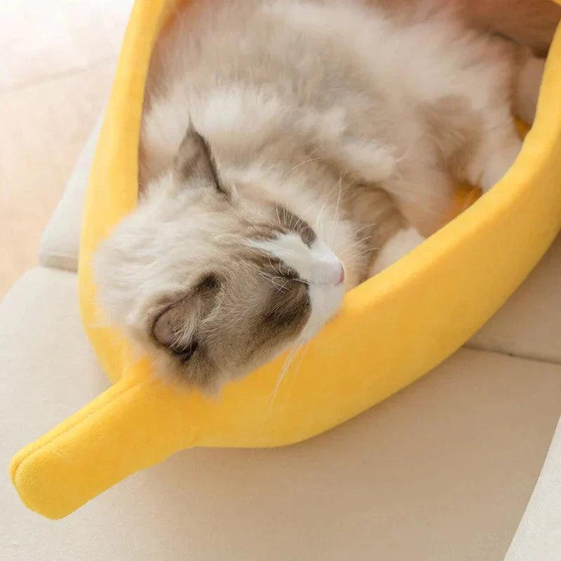 Cama banana para pets