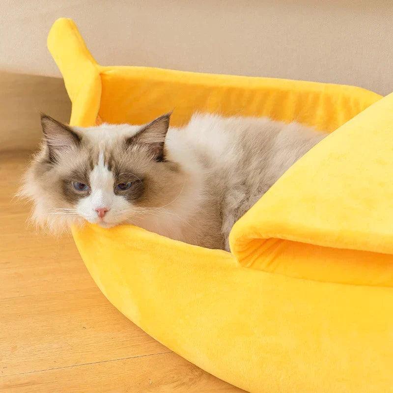 Cama banana para pets